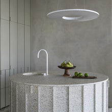 Load image into Gallery viewer, Iris LED Horizontal Pendant Light kitchen.
