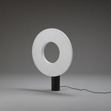 Load image into Gallery viewer, Iris LED Table Lamp in Detail.
