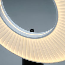 Load image into Gallery viewer, Iris LED Table Lamp in Detail.
