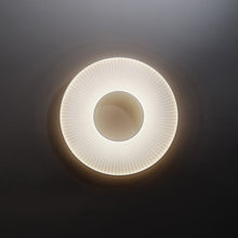 Load image into Gallery viewer, Iris LED Wall Light in Detail.
