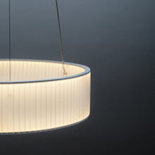 Load image into Gallery viewer, Ronde LED Pendant Light in Detail.
