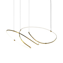 Load image into Gallery viewer, Zigouzi LED Pendant Light in Gold (Small).
