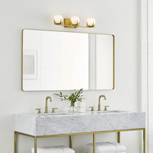 Load image into Gallery viewer, Abbott LED Bath Vanity Light in bathroom.
