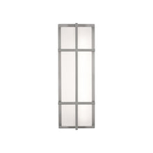 Load image into Gallery viewer, August Outdoor LED Wall Light in Detail.
