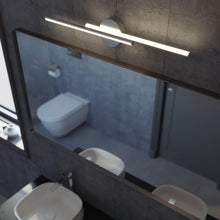 Load image into Gallery viewer, Ella LED Wall Light in bathroom.
