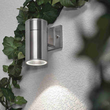 Load image into Gallery viewer, Everly Outdoor LED Wall Light in Outside Area.
