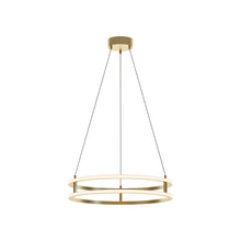 Load image into Gallery viewer, Gemini LED Pendant Light in Gold (Small).
