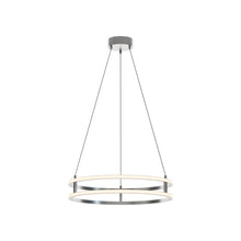 Load image into Gallery viewer, Gemini LED Pendant Light in Painted Nickel (Small).
