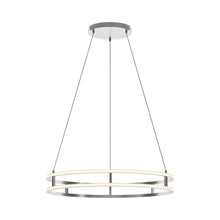 Load image into Gallery viewer, Gemini LED Pendant Light in Painted Nickel (Large).
