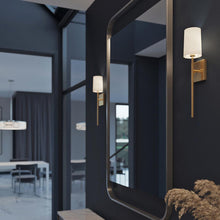 Load image into Gallery viewer, Rose Wall Light in living room.

