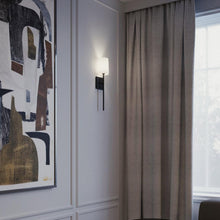 Load image into Gallery viewer, Rose Wall Light in living room.
