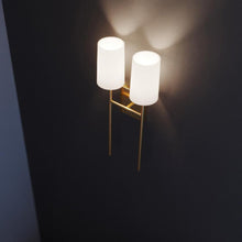 Load image into Gallery viewer, Rose Wall Light in Detail.
