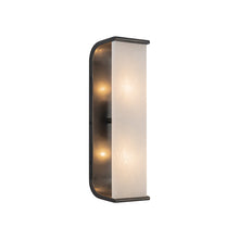 Load image into Gallery viewer, Abbott Wall Light in Urban Bronze (15-Inch).
