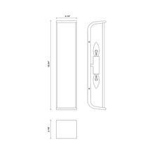 Load image into Gallery viewer, Abbott Wall Light - line drawing.
