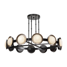 Load image into Gallery viewer, Alonso LED Chandelier in Urban Bronze (Large).
