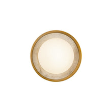 Load image into Gallery viewer, Alonso LED Wall Light in Vintage Brass (1-Light).
