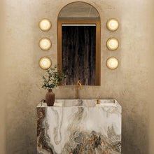 Load image into Gallery viewer, Alonso LED Wall Light in bathroom.
