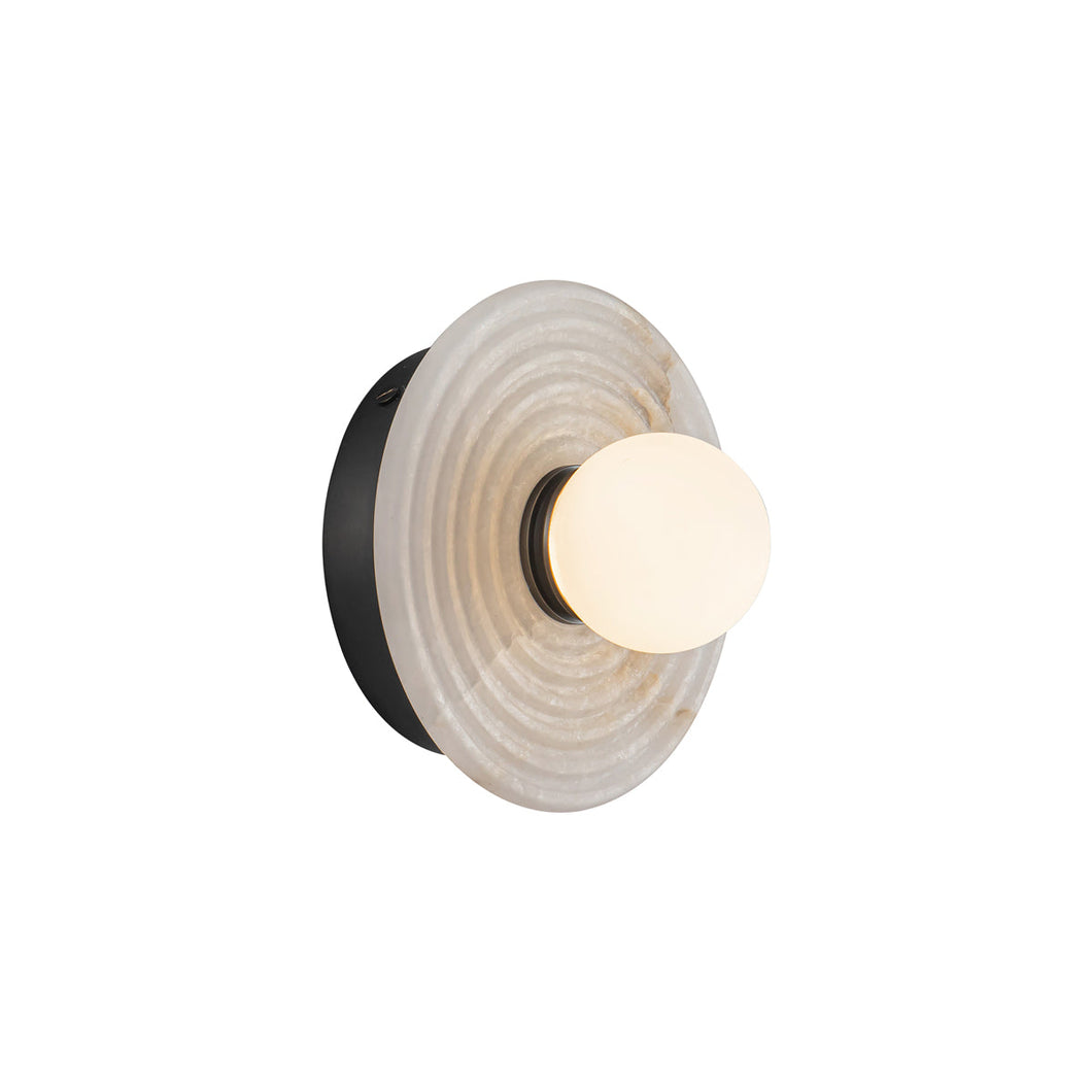 Dahlia LED Wall Light in Urban Bronze (1-Light).