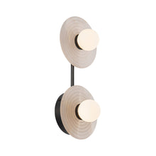 Load image into Gallery viewer, Dahlia LED Wall Light in Urban Bronze (2-Light).
