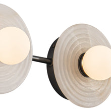 Load image into Gallery viewer, Dahlia LED Wall Light in Detail.
