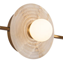 Load image into Gallery viewer, Dahlia LED Wall Light in Detail.
