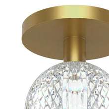 Load image into Gallery viewer, Marni LED Flush Mount Celling Light in Detail.
