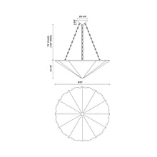 Load image into Gallery viewer, Martine Chandelier - line drawing.
