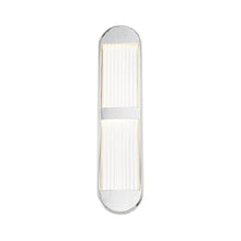 Load image into Gallery viewer, Palais LED Vanity Wall Light in Polished Nickel (24.13-Inch).
