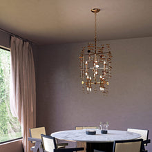 Load image into Gallery viewer, Yukari Chandelier in dining room.
