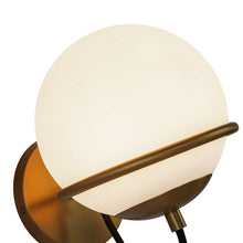 Load image into Gallery viewer, Alba 1-Light Bath Wall Light in Detail.
