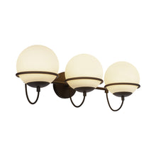 Load image into Gallery viewer, Alba Bath Wall Light in Matte Black.
