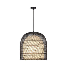 Load image into Gallery viewer, Bondi Pendant Light in Matte Black (Large).
