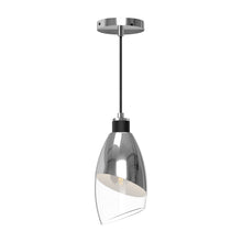 Load image into Gallery viewer, Capri Pendant Light in Chrome.
