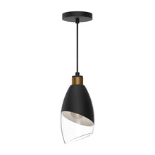 Load image into Gallery viewer, Capri Pendant Light in Matte Black.
