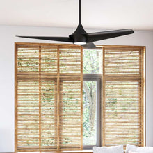 Load image into Gallery viewer, Emiko LED Ceiling Fan in living room.
