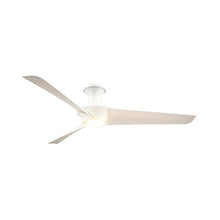 Load image into Gallery viewer, Emiko LED Flush Mount Ceiling Fan in Detail.
