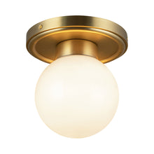 Load image into Gallery viewer, Fiore Semi Flush Mount Ceiling Light in Detail.
