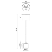 Load image into Gallery viewer, Issa Floor Lamp - line drawing.
