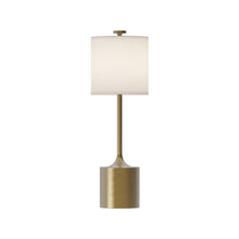 Load image into Gallery viewer, Issa Table Lamp in Brushed Gold.
