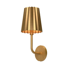 Load image into Gallery viewer, Plisse Wall Light.
