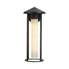Load image into Gallery viewer, Tenko Outdoor Wall Light in Black (17.63-Inch).
