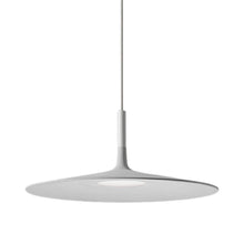 Load image into Gallery viewer, Aplomb Wide Pendant Light in White.
