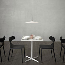Load image into Gallery viewer, Aplomb Wide Pendant Light in dining room.
