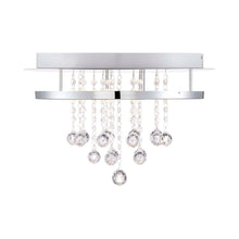 Load image into Gallery viewer, Dorian Circular LED Flush Mount Ceiling Light in Detail.
