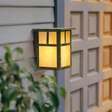 Load image into Gallery viewer, Mission Wall Light in Outside Area.

