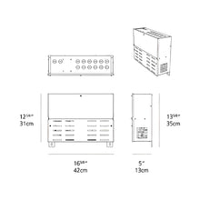 Load image into Gallery viewer, 24V Remote Power Supply - line drawing.
