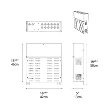 Load image into Gallery viewer, 24V Remote Power Supply - line drawing.
