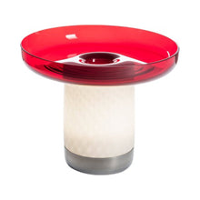 Load image into Gallery viewer, Bonta LED Table Lamp in Red (10.25-Inch).
