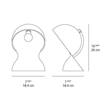 Load image into Gallery viewer, Dalu Table Lamp - line drawing.
