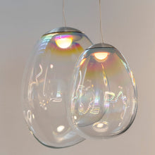 Load image into Gallery viewer, Stellar Nebula LED Suspension Light in Detail.
